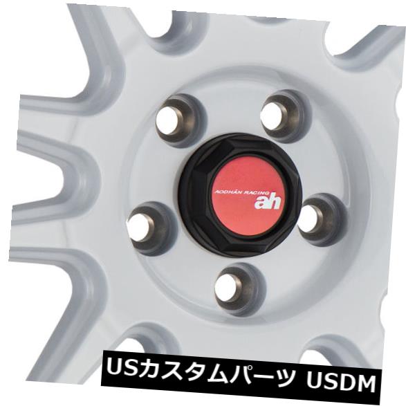海外輸入ホイール 18x8.5 AodHan AH07 5x100 +35ホワイトホイール（4個セット） 18x8.5 AodHan AH07 5x100 +35 White Wheels (Set of 4) 【並行輸入品】｜カスタムパーツ WORLD倉庫