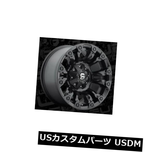 海外輸入ホイール 18x9フューエルD560 8x180 ET20マットブラックホイール(4個セット) 18x9 FUEL D560 8x180 ET20 Matte Black Wheels (Set of 4) 【並行輸入品】