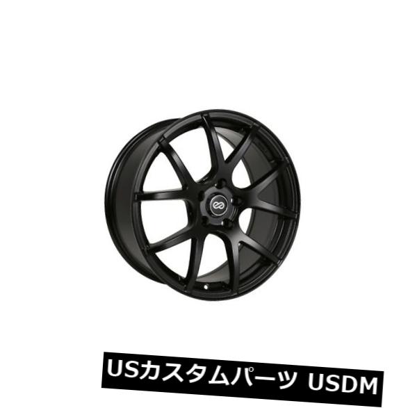 海外輸入ホイール 17x7.5 Enkei M52 5x114.3 +40ブラックホイール（4個セット） 17x7.5 Enkei M52 5x114.3 +40 Black Wheels (Set of 4) 【並行輸入品】