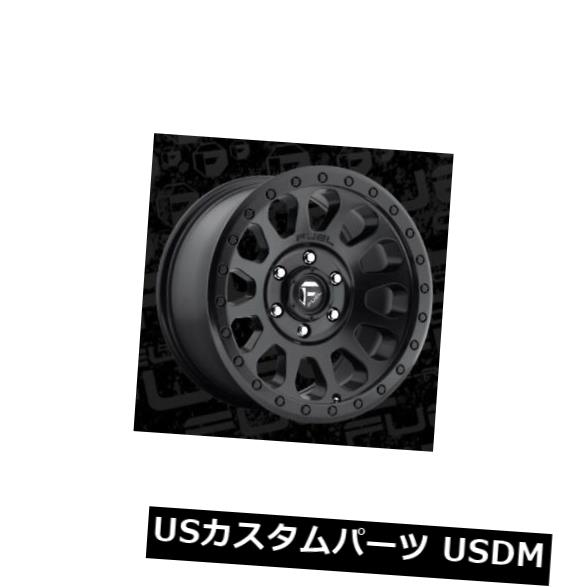 海外輸入ホイール 燃料ベクトル18x9 6x120 ET6マットブラックリム（4個セット） Fuel Vector 18x9 6x120 ET6 Matte Black Rims (Set of 4) 【並行輸入品】｜カスタムパーツ WORLD倉庫