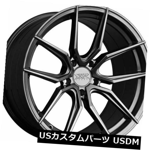 海外輸入ホイール XXR 559 19x8.5 5x120 +40クロムブラック真新しい（4）ホイールリムのセット XXR 559 19x8.5 5x120 +40 Chromium Black Brand New Set of (4) Wheels Rims 【並行輸入品】