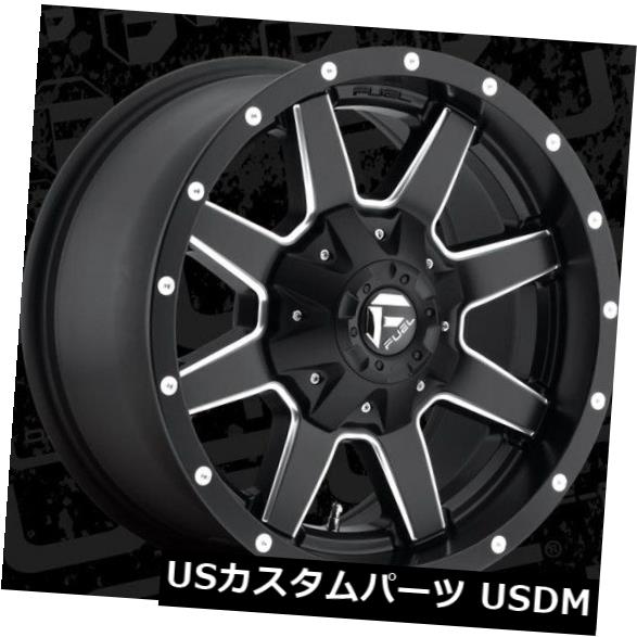 海外輸入ホイール Fuel Maverick D538 17x9 5x4.5 / 5x5 ET1ブラックホイールリム（4個セット） Fuel Maverick D538 17x9 5x4.5/5x5 ET1 Black Wheels Rims (Set of 4) 【並行輸入品】 246,455円