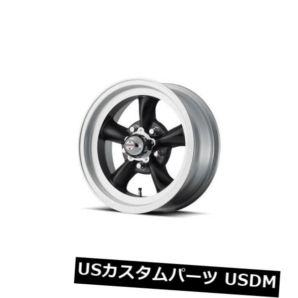 海外輸入ホイール 15x10 AMERICAN RACING TORQ THRUST D 5x114.3 ET-44サテンブラックホイール（4個セット） 15x10 AMERICAN RACING TORQ THRUST D 5x114.3 ET-44 Satin Black Wheels (Set of 4) 【並行輸入品】｜カスタムパーツ WORLD倉庫