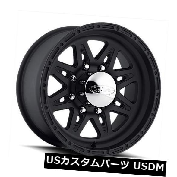 海外輸入ホイール 16x8 Raceline 892-Renegade 8 8x170 ET0ブラックホイール(4個セット) 16x8 Raceline 892-Renegade 8 8x170 ET0 Black Wheels (Set of 4) 【並行輸入品】|カスタムパーツ WORLD倉庫