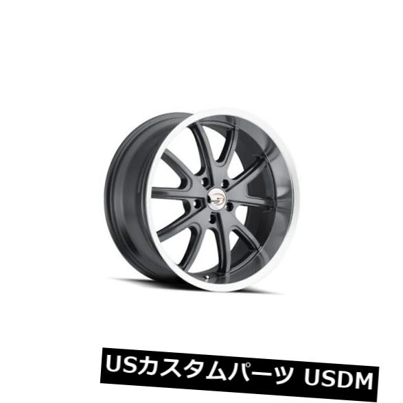 海外輸入ホイール 20X8.5 Vision 143 TORQUE 5x120.65 ET10 Gunmetal Machined Lip Wheels(4個セット) 20X8.5 Vision 143 TORQUE 5x120.65 ET10 Gunmetal Machined Lip Wheels (Set of 4) 【並行輸入品】