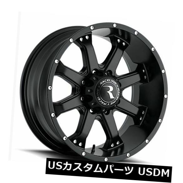 海外輸入ホイール 17x9レースライン991B-アサルト6x135 ET25サテンブラックホイール(4個セット) 17x9 Raceline 991B-Assault 6x135 ET25 Satin Black Wheels (Set of 4) 【並行輸入品】|カスタムパーツ WORLD倉庫