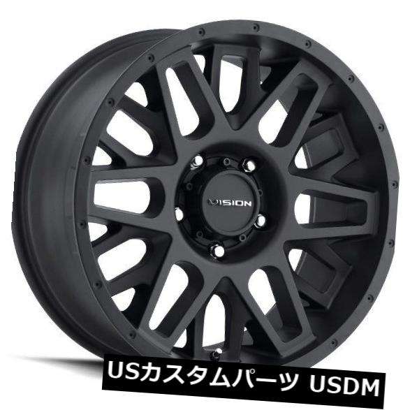 海外輸入ホイール 20X10 Vision 388 Shadow 6x135 ET-25サテンブラックホイール（4個セット） 20X10 Vision 388 Shadow 6x135 ET-25 Satin Black Wheels (Set of 4) 【並行輸入品】 232,551円