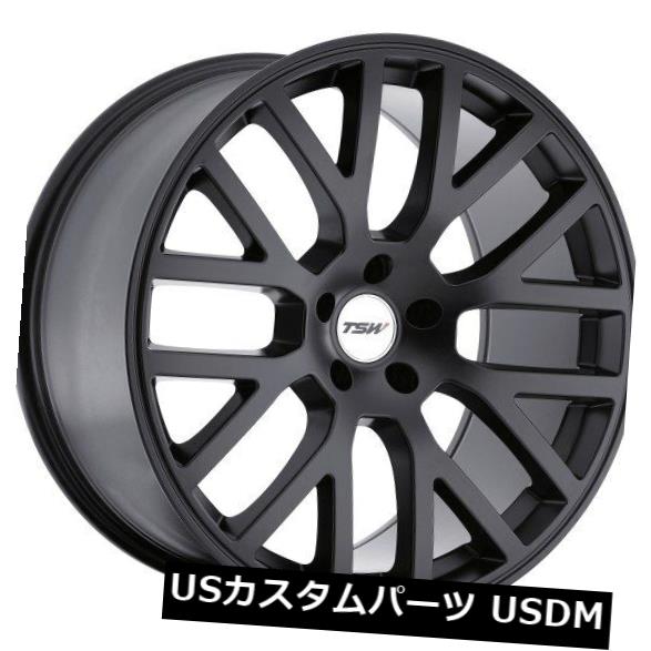 海外輸入ホイール 17x8 TSWドニントン5x100リム+32マットブラックホイール(4個セット) 17x8 TSW Donington 5x100 Rims +32 Matte Black Wheels (Set of 4) 【並行輸入品】|カスタムパーツ WORLD倉庫