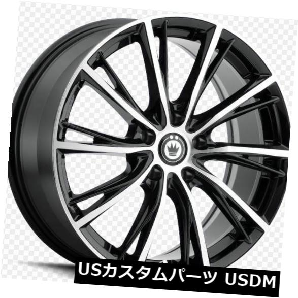 海外輸入ホイール 17x7.5 Konig Impression 5x115 +40 Gloss Blak Wheels（4個セット） 17x7.5 Konig Impression 5x115 +40 Gloss Blak Wheels (Set of 4) 【並行輸入品】｜カスタムパーツ WORLD倉庫 228,987円