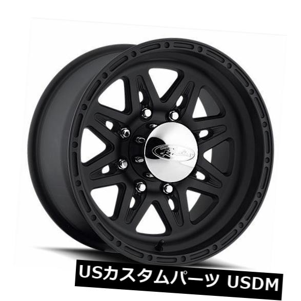 海外輸入ホイール 17x9 Raceline 892-Renegade 8 8x165.1 ET0ブラックホイール（4個セット） 17x9 Raceline 892-Renegade 8 8x165.1 ET0 Black Wheels (Set of 4) 【並行輸入品】｜カスタムパーツ WORLD倉庫