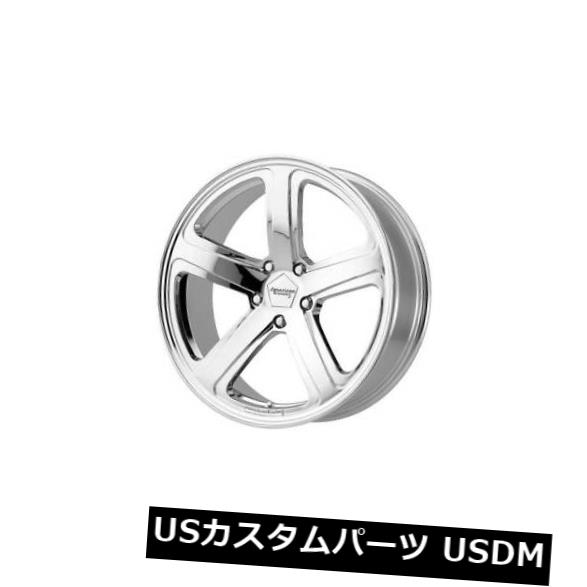 海外輸入ホイール 18x8アメリカンレーシングホットラップ5x115 ET38クロームリム（4個セット） 18x8 AMERICAN RACING HOT LAP 5x115 ET38 Chrome Rims (Set of 4) 【並行輸入品】