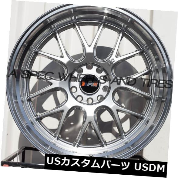 海外輸入ホイール F1R F21 20x10 5x114.3 / 120 Et40 Hyper Black / Polish Lip set of 4 F1R F21 20x10 5x114.3/120 Et40 Hyper Black/Polish Lip set of 4 【並行輸入品】
