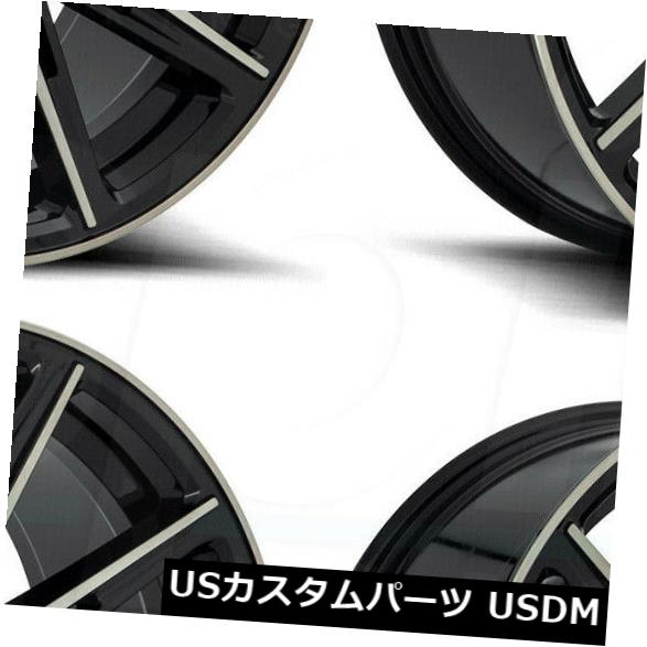 海外輸入ホイール 20x9ブラックティントホイールNiche Gemello M219 5x115 18(4個セット) 20x9 Black Tint Wheels Niche Gemello M219 5x115 18 (Set of 4) 【並行輸入品】|カスタムパーツ WORLD倉庫