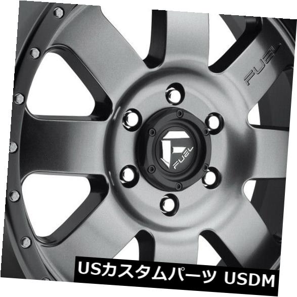 海外輸入ホイール 20x9 GunMetal Wheels Fuel Baja D628 8x170 1（4個セット） 20x9 GunMetal Wheels Fuel Baja D628 8x170 1 (Set of 4) 【並行輸入品】 256,955円