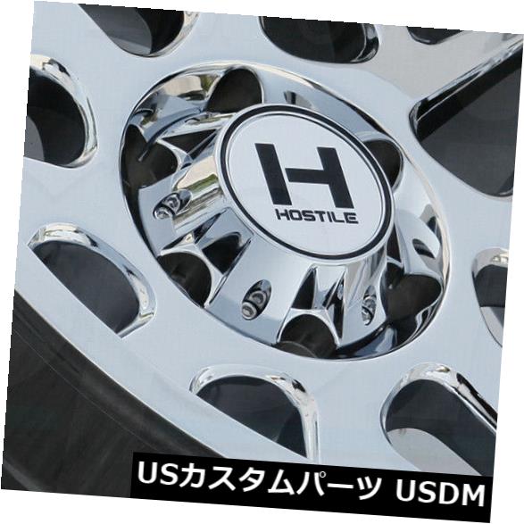 海外輸入ホイール 20x12 Chrome Wheels Hostile H108スプロケット8x170 -44（4個セット） 20x12 Chrome Wheels Hostile H108 Sprocket 8x170 -44 (Set of 4) 【並行輸入品】
