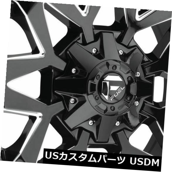 海外輸入ホイール 20x9ブラックミルドホイールフューエルアンブッシュD555 8x170 1(4個セット) 20x9 Black Milled Wheels Fuel Ambush D555 8x170 1 (Set of 4) 【並行輸入品】|カスタムパーツ WORLD倉庫