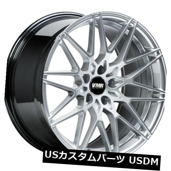 海外輸入ホイール 18x9.5ハイパーシルバーホイールVMR V801 5x114.3 45（4個セット） 18x9.5 Hyper Silver Wheels VMR V801 5x114.3 45 (Set of 4) 【並行輸入品】