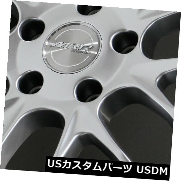 海外輸入ホイール 20x8.5ハイパーシルバーホイールMRR GT7 5x114.3 35（4個セット） 20x8.5 Hyper Silver Wheels MRR GT7 5x114.3 35 (Set of 4) 【並行輸入品】