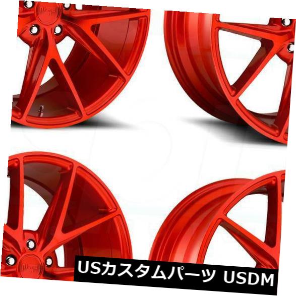 海外輸入ホイール 20x9 Red Wheels Niche Misano M186 5x114.3 35（4個セット） 20x9 Red Wheels Niche Misano M186 5x114.3 35 (Set of 4) 【並行輸入品】｜カスタムパーツ WORLD倉庫