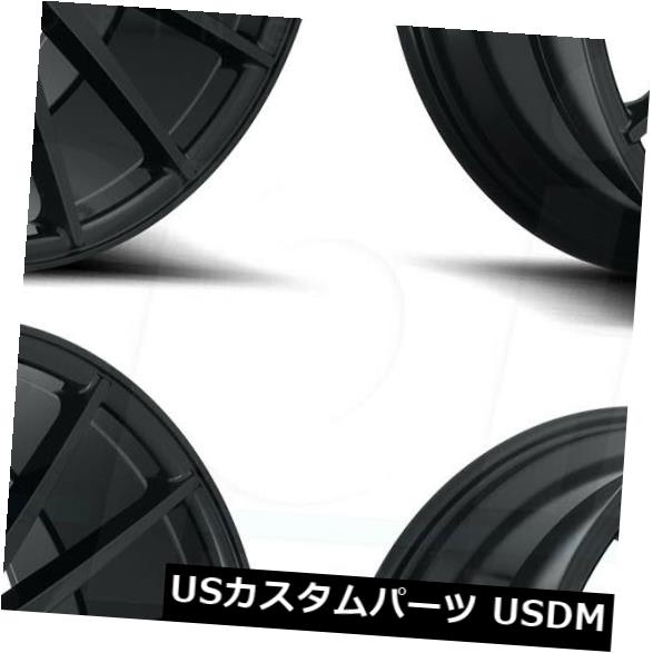 海外輸入ホイール 20x8.5ブラックホイールニッチフォームM214 5x114.3 35（4個セット） 20x8.5 Black Wheels Niche Form M214 5x114.3 35 (Set of 4) 【並行輸入品】｜カスタムパーツ WORLD倉庫
