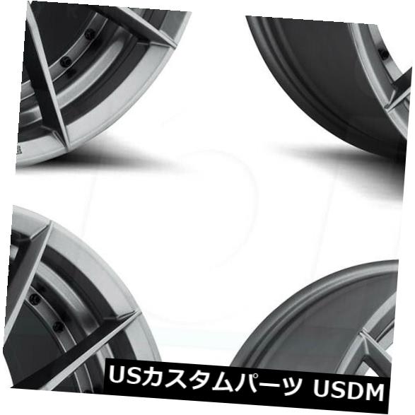 海外輸入ホイール 20x9 GunMetal Wheels Niche Sector M197 5x114.3 35（4個セット） 20x9 GunMetal Wheels Niche Sector M197 5x114.3 35 (Set of 4) 【並行輸入品】