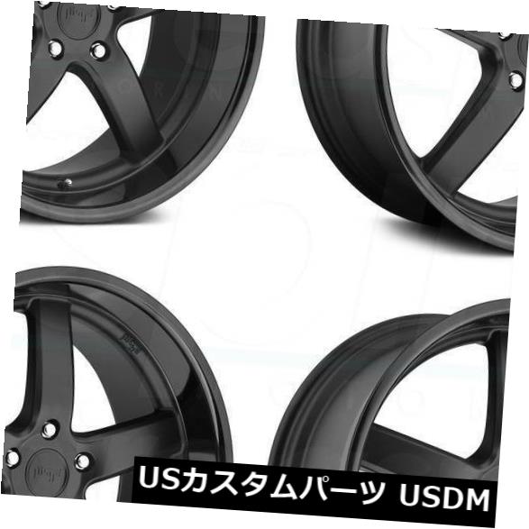 海外輸入ホイール 20x8.5マットブラックホイールNiche Pantano M173 5x114.3 35（4個セット） 20x8.5 Matte Black Wheels Niche Pantano M173 5x114.3 35 (Set of 4) 【並行輸入品】｜カスタムパーツ WORLD倉庫