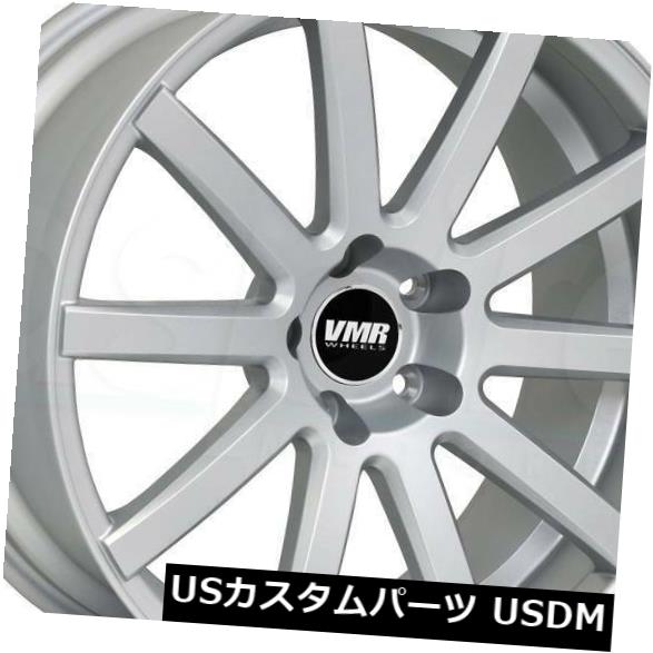 海外輸入ホイール 20x9 / 20x10 Hyper Silver Wheels VMR V702 5x114.3 35/45（4個セット） 20x9/20x10 Hyper Silver Wheels VMR V702 5x114.3 35/45 (Set of 4) 【並行輸入品】