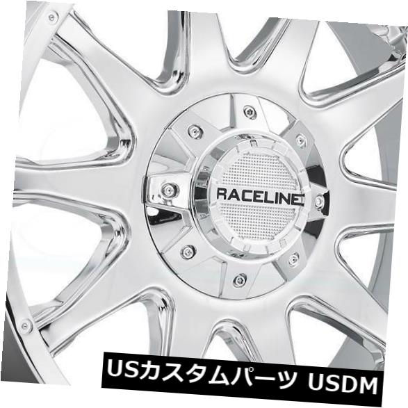 海外輸入ホイール 17x8クロームホイールRaceline 930C Shift 5x114.3 / 5x5 35(4個セット) 17x8 Chrome Wheels Raceline 930C Shift 5x114.3/5x5 35 (Set of 4) 【並行輸入品】