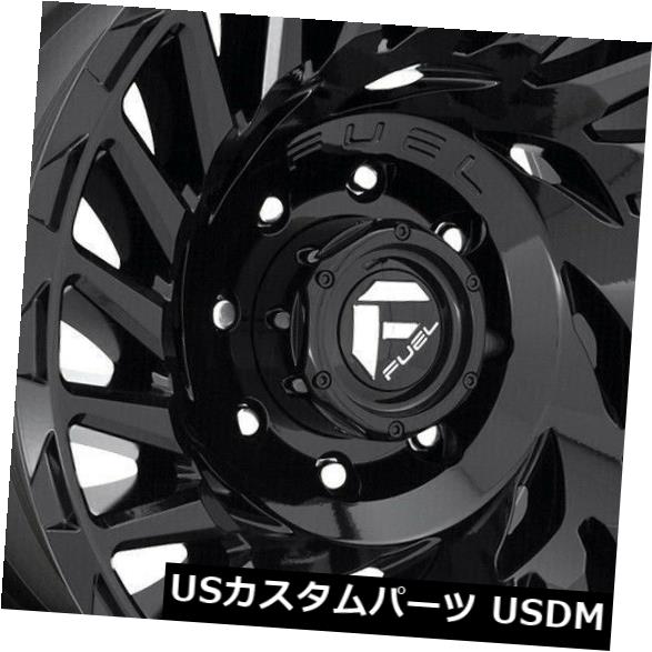 海外輸入ホイール 18x9 Black Wheels Fuel Cyclone D682 5x5 / 5x127 -12（4個セット） 18x9 Black Wheels Fuel Cyclone D682 5x5/5x127 -12 (Set of 4) 【並行輸入品】