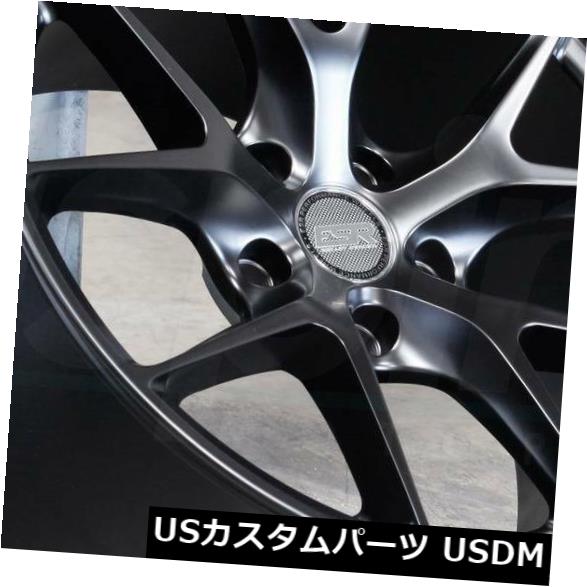 海外輸入ホイール 19x8.5マットブラックホイールESR RF02 RF2 5x114.3 30（4個セット） 19x8.5 Matte Black Wheels ESR RF02 RF2 5x114.3 30 (Set of 4) 【並行輸入品】