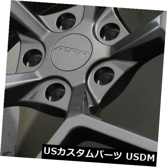 海外輸入ホイール 20x9 / 20x10ガンメタルホイールMRR M228フィットカマロ5x120 25/35(4個セット) 20x9/20x10 Gun Metal Wheels MRR M228 fit Camaro 5x120 25/35 (Set of 4) 【並行輸入品】|カスタムパーツ WORLD倉庫