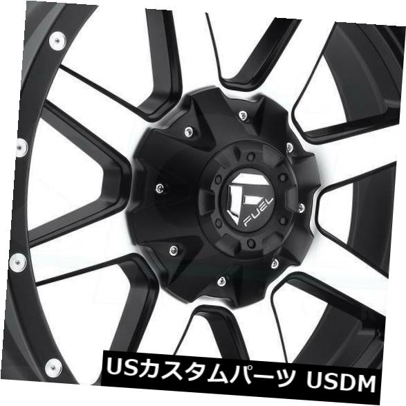海外輸入ホイール 20x9ブラックマシニングホイールフューエルマーベリックD537 6x135 / 6x5.5 1（4個セット） 20x9 Black Machined Wheels Fuel Maverick D537 6x135/6x5.5 1 (Set of 4) 【並行輸入品】