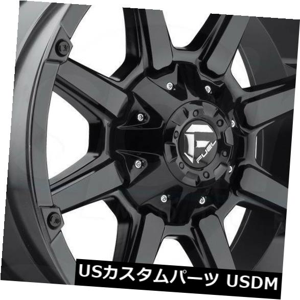 海外輸入ホイール 20x9グロスブラックホイールフューエルカプラーD575 5x5.5 / 5x150 1（4個セット） 20x9 Gloss Black Wheels Fuel Coupler D575 5x5.5/5x150 1 (Set of 4) 【並行輸入品】
