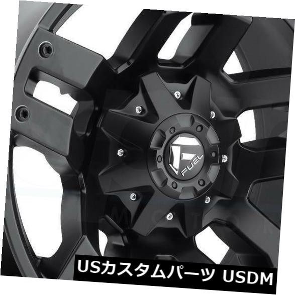海外輸入ホイール 20x9マットブラックホイールフューエルポンプD515 6x135 / 6x5.5 1（4個セット） 20x9 Matte Black Wheels Fuel Pump D515 6x135/6x5.5 1 (Set of 4) 【並行輸入品】