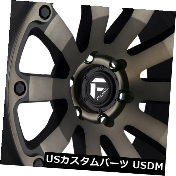 海外輸入ホイール 20x9ブラックティントホイールフューエルディーゼルD636 6x135 20（4個セット） 20x9 Black Tint Wheels Fuel Diesel D636 6x135 20 (Set of 4) 【並行輸入品】｜カスタムパーツ WORLD倉庫