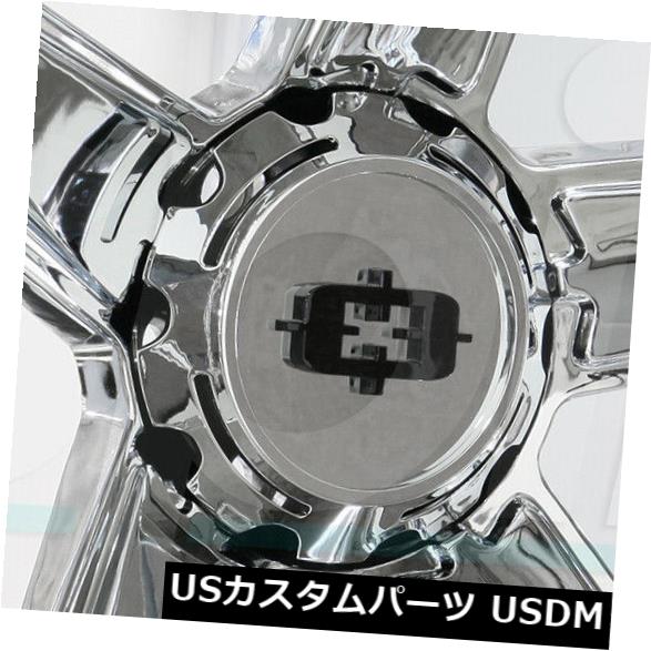 海外輸入ホイール 20x11.5 Chrome Wheels Vision 390 Empire 8x170 -44（4個セット） 20x11.5 Chrome Wheels Vision 390 Empire 8x170 -44 (Set of 4) 【並行輸入品】