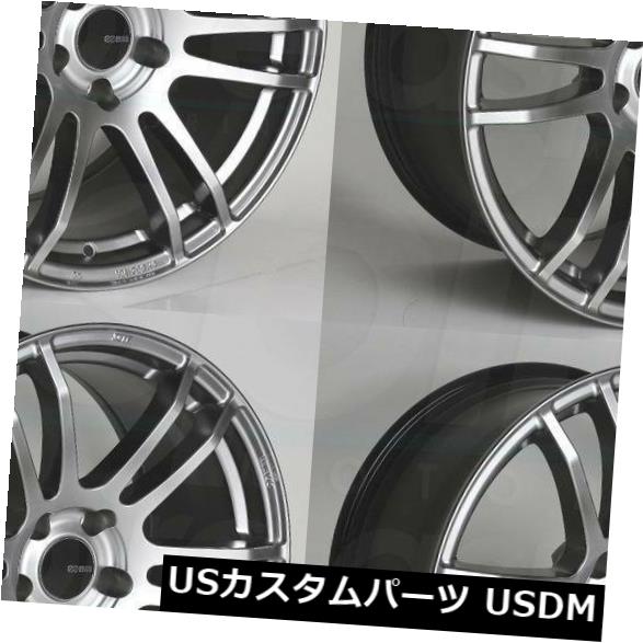 海外輸入ホイール 18x8.5 / 18x9.5 Hyper Silver Wheels Enkei TSP6 5x114.3 25/30（4個セット） 18x8.5/18x9.5 Hyper Silver Wheels Enkei TSP6 5x114.3 25/30 (Set of 4) 【並行輸入品】