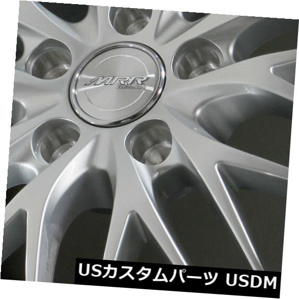 海外輸入ホイール 22x9 / 22x10.5 Hyper Silver Wheels MRR GT1 5x114.3 40/40（4個セット） 22x9/22x10.5 Hyper Silver Wheels MRR GT1 5x114.3 40/40 (Set of 4) 【並行輸入品】