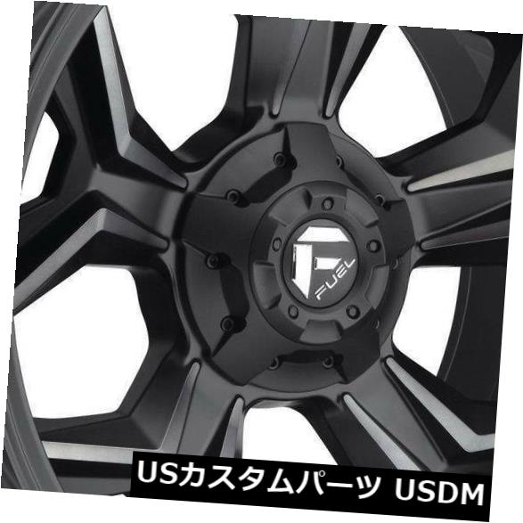海外輸入ホイール 20x10ブラックティントホイールフューエルアベンジャーD605 6x135 / 6x5.5 -18（4個セット） 20x10 Black Tint Wheels Fuel Avenger D605 6x135/6x5.5 -18 (Set of 4) 【並行輸入品】｜カスタムパーツ WORLD倉庫