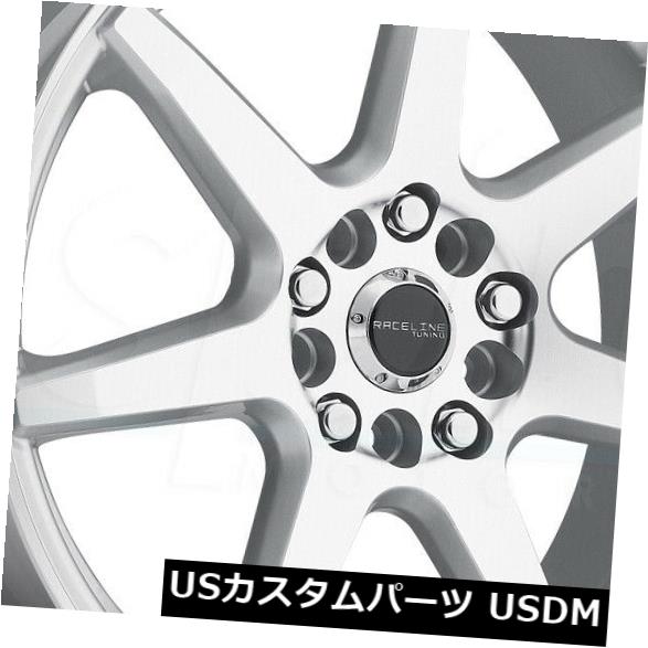 海外輸入ホイール 16x7シルバーホイールRaceline 131S Evo 5x110 / 5x115 40（4個セット） 16x7 Silver Wheels Raceline 131S Evo 5x110/5x115 40 (Set of 4) 【並行輸入品】｜カスタムパーツ WORLD倉庫