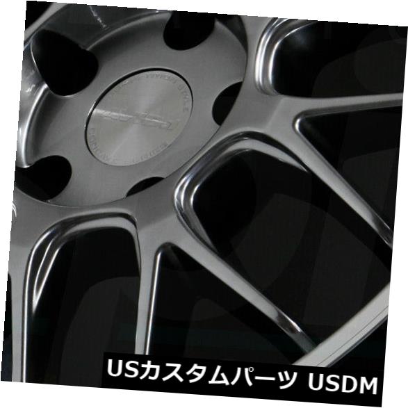 海外輸入ホイール 18x8.5ハイパーブラックホイールAVID1 AV34 5x114.3 35（4個セット） 18x8.5 Hyper Black Wheels AVID1 AV34 5x114.3 35 (Set of 4) 【並行輸入品】
