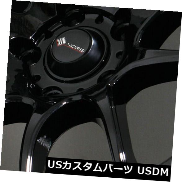 海外輸入ホイール 17x8 Black Wheels Vors TR4 5x114.3 35(4個セット) 17x8 Black Wheels Vors TR4 5x114.3 35 (Set of 4) 【並行輸入品】|カスタムパーツ WORLD倉庫