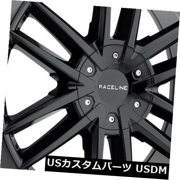 海外輸入ホイール 18x8ブラックホイールRaceline 158B Impulse 5x110 / 5x114.3 35（4個セット） 18x8 Black Wheels Raceline 158B Impulse 5x110/5x114.3 35 (Set of 4) 【並行輸入品】 211,365円