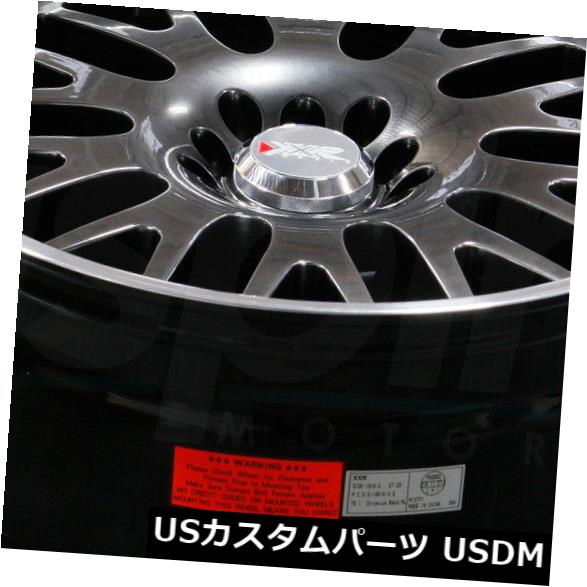 海外輸入ホイール 18x11 Chromium Black MLホイールXXR 531 5x100 / 5x114.3 20（4個セット） 18x11 Chromium Black ML Wheels XXR 531 5x100/5x114.3 20 (Set of 4) 【並行輸入品】｜カスタムパーツ WORLD倉庫
