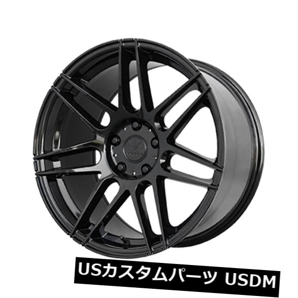 海外輸入ホイール 18x9.5グロスブラックホイールVerde V21 Reflex 5x114.3 25（4個セット） 18x9.5 Gloss Black Wheels Verde V21 Reflex 5x114.3 25 (Set of 4) 【並行輸入品】 211,365円