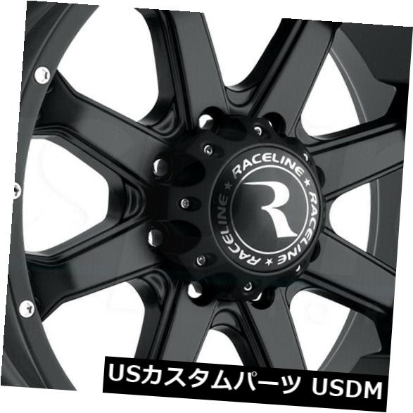 海外輸入ホイール 16x8 Black Wheels Raceline 991B Assault 5x114.3 0（4個セット） 16x8 Black Wheels Raceline 991B Assault 5x114.3 0 (Set of 4) 【並行輸入品】