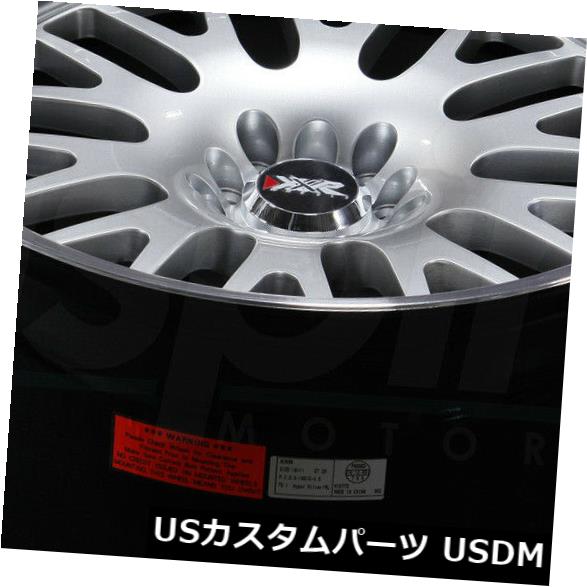 海外輸入ホイール 18x9.5 / 18x11 Hyper Silver MLホイールXXR 531 5x100 / 5x114.3 20/20(4個セット) 18x9.5/18x11 Hyper Silver ML Wheels XXR 531 5x100/5x114.3 20/20 (Set of 4) 【並行輸入品】