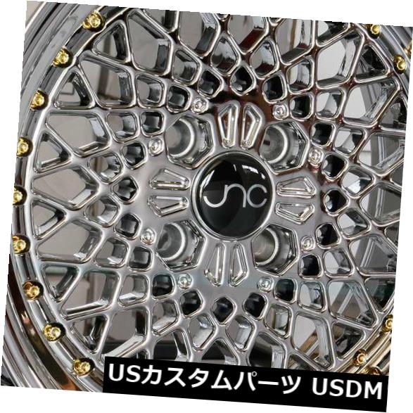 海外輸入ホイール 18x9.75プラチナ。 ホイールJNC 045 JNC045 5x114.3 20（4個セット） 18x9.75 Platinum. Wheels JNC 045 JNC045 5x114.3 20 (Set of 4) 【並行輸入品】｜カスタムパーツ WORLD倉庫