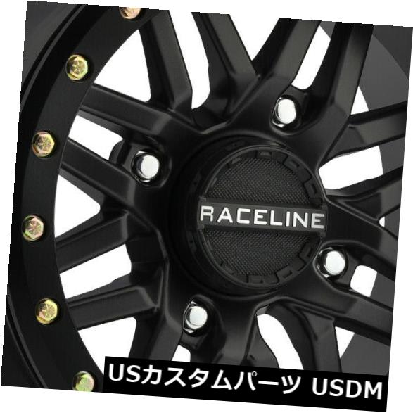 海外輸入ホイール 14x7マットブラックホイールRaceline A91B Ryno 4x137 10(4個セット) 14x7 Matte Black Wheels Raceline A91B Ryno 4x137 10 (Set of 4) 【並行輸入品】|カスタムパーツ WORLD倉庫