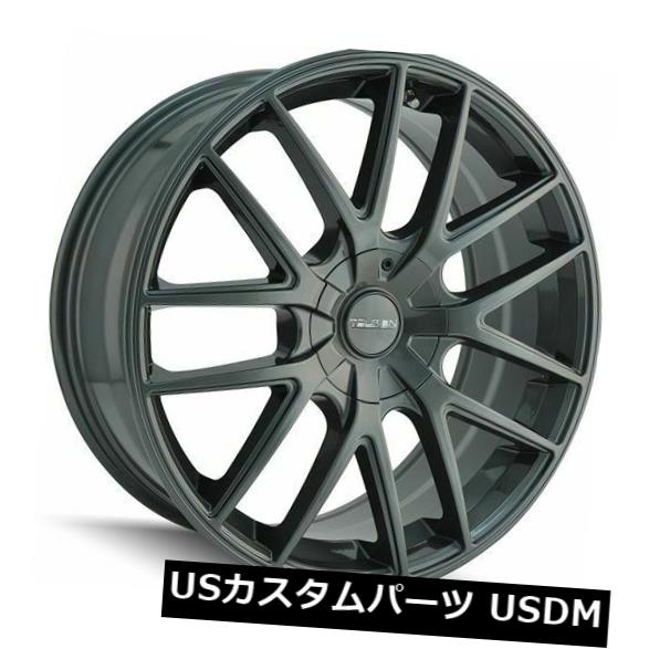 海外輸入ホイール 18x8 Gunmetal Wheels Touren TR60 5x5 / 5x127 40(4個セット) 18x8 Gunmetal Wheels Touren TR60 5x5/5x127 40 (Set of 4) 【並行輸入品】
